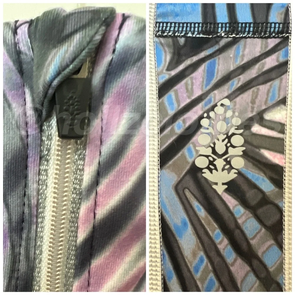 NWOT Free People You're A Peach Printed Outdoor Layer S - Picture 6 of 9